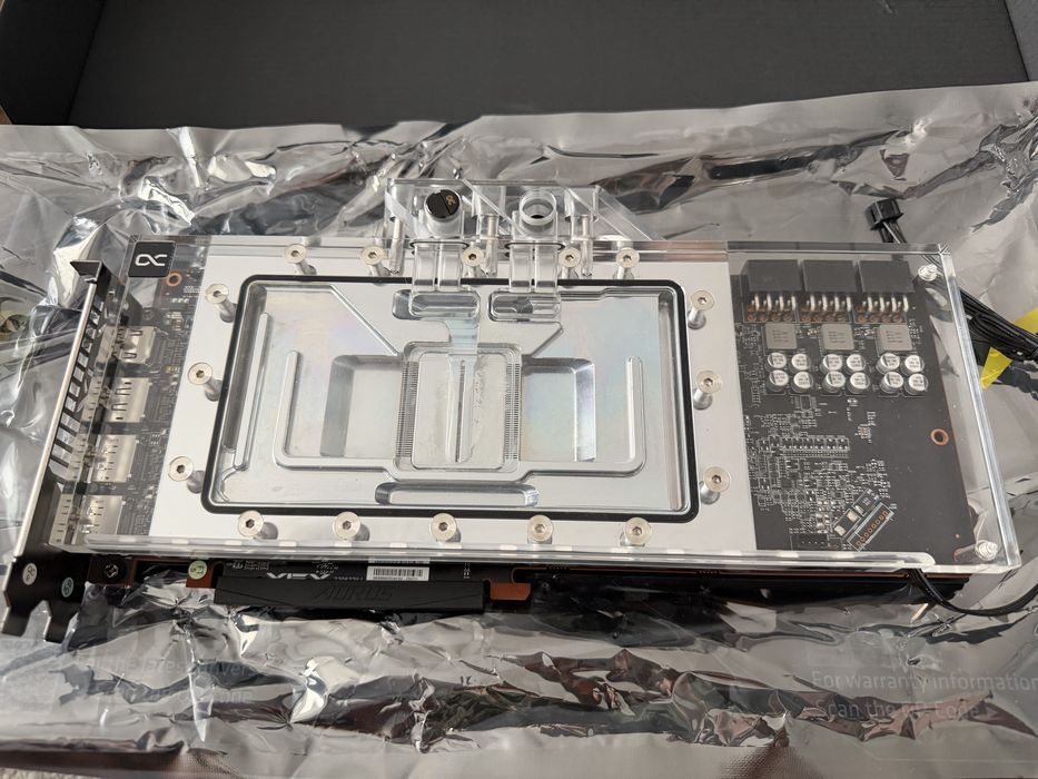 Placa video AMD XFX RX 7900 XTX 24GB GDDR6 384 bit Speedster Merc 310 cu waterblock Alphacool