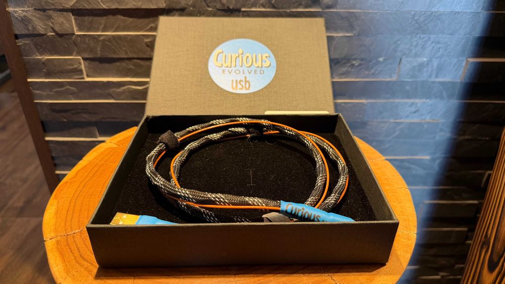 Curious Evolved USB A-B 1 m – cablu USB audio High-End – stare impecabilă
