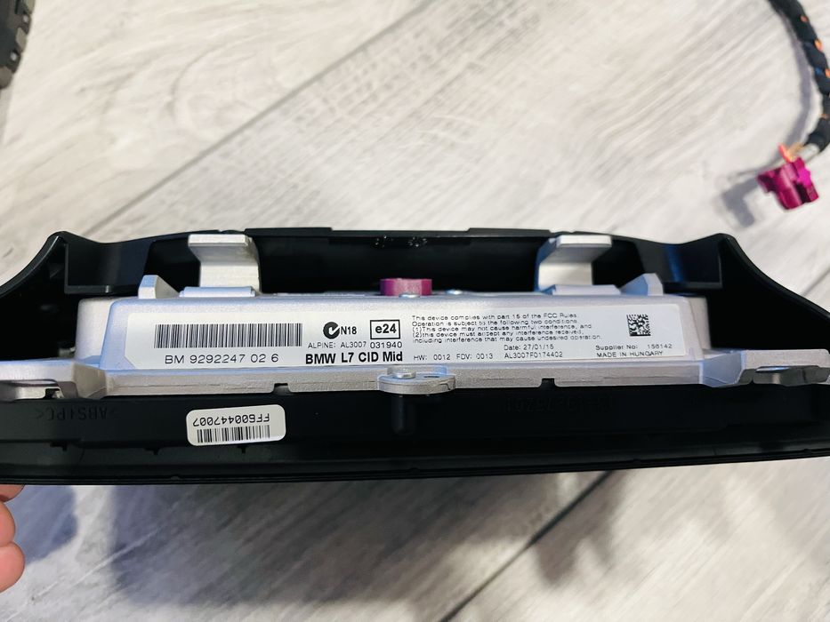 Navigatie NBT dysplai BMW f30