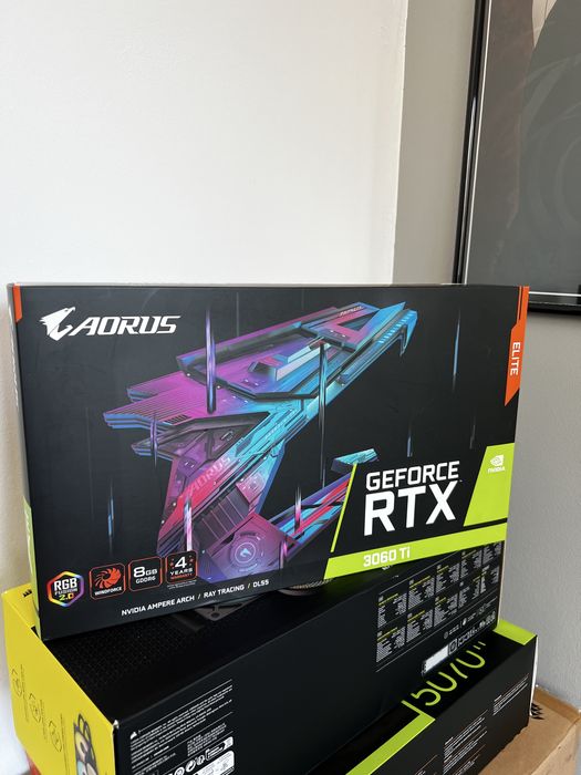 Placa video GIGABYTE AORUS GeForce RTX 3060 Ti ELITE LHR 8GB