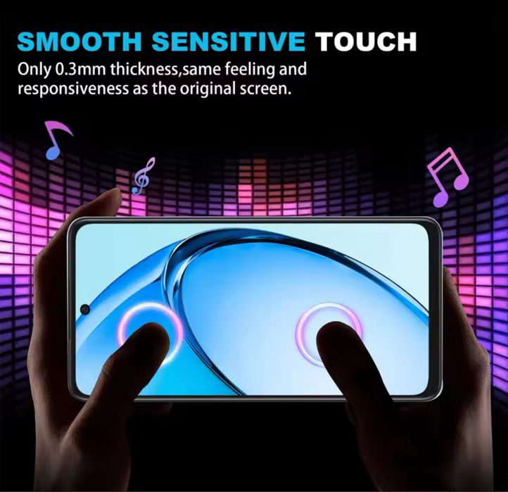 Folie sticla 20D FULL GLUE pentru Oppo A40 / Oppo A60 4G / Oppo A60 5G