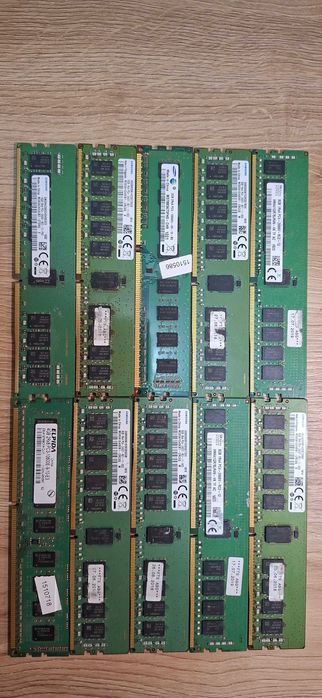 Сървърна RAM памет DDR4 ECC Registered + DDR3, общо 64GB DDR4