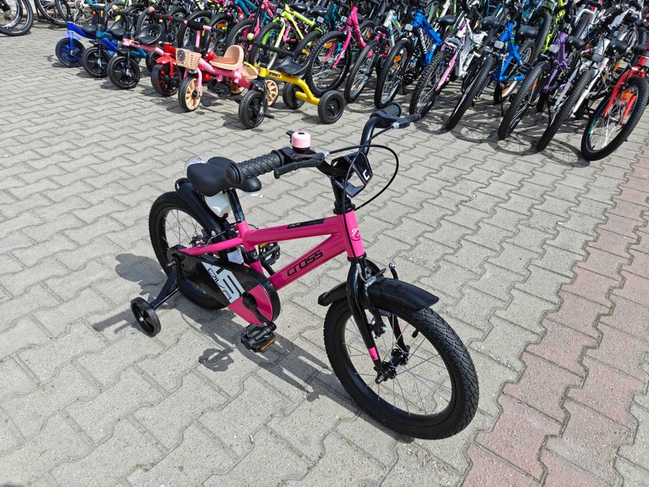 CROSS Велосипед 16" DIVA розов