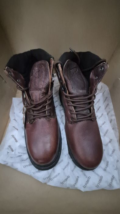 Ботинки мужские кожаные