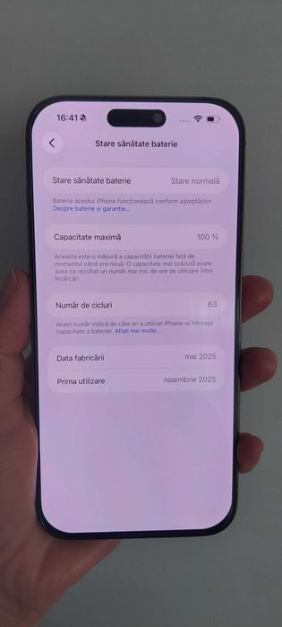 Iphone 16 pro max 256 gb