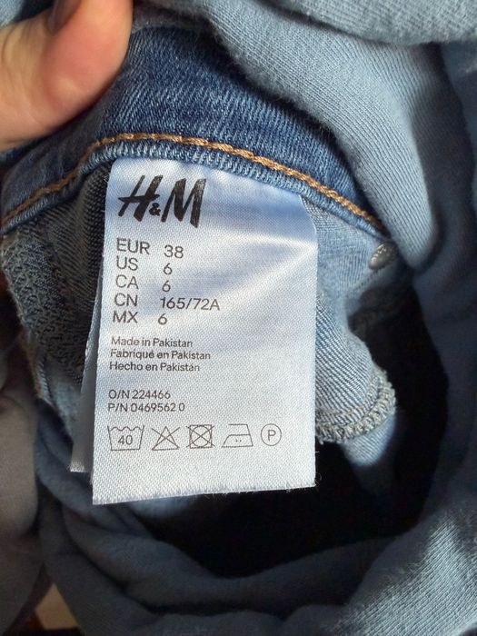 Дънки за бременни  H&M 2бр. С подарък клин