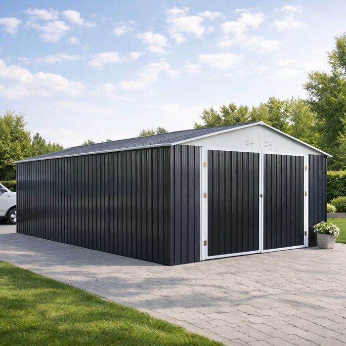 Метален гараж за автомобил SUNNY Torino 605х362х232см площ 20.5кв м