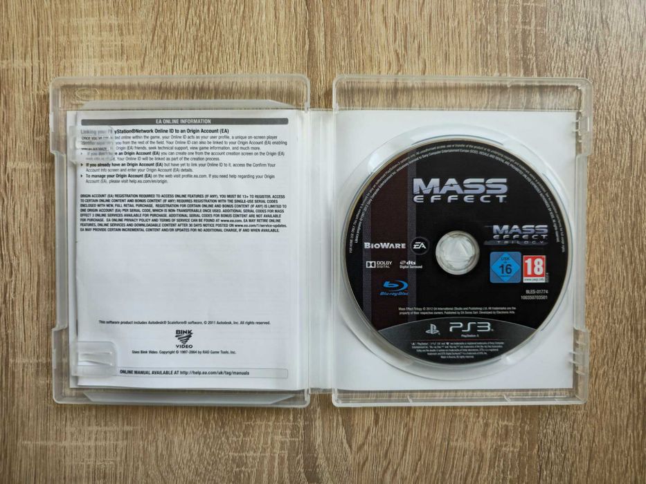 Mass Effect N7 Trilogy  за PlayStation 3 PS3 ПС3