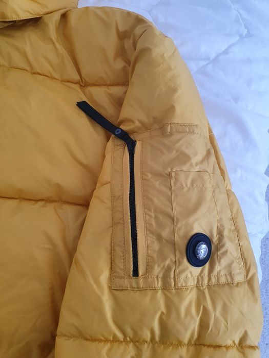 Tom Tailor - Неромокаемо зимно яке, Жълт, XXL