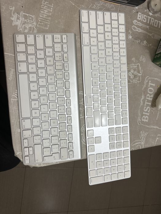 Tastatura Apple Magic modelul A1314 și A1843