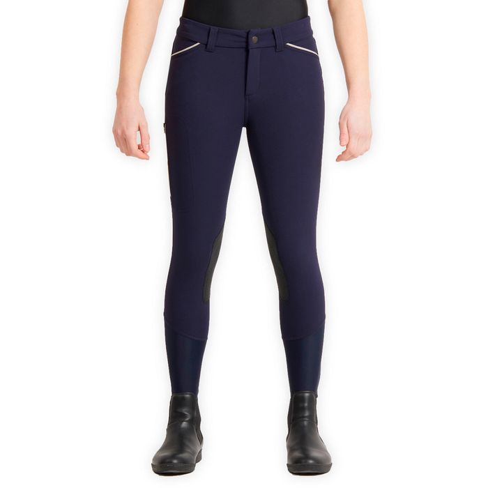 Pantalon 500 echitație Bazon Aderent - produs resigilat Decathlon