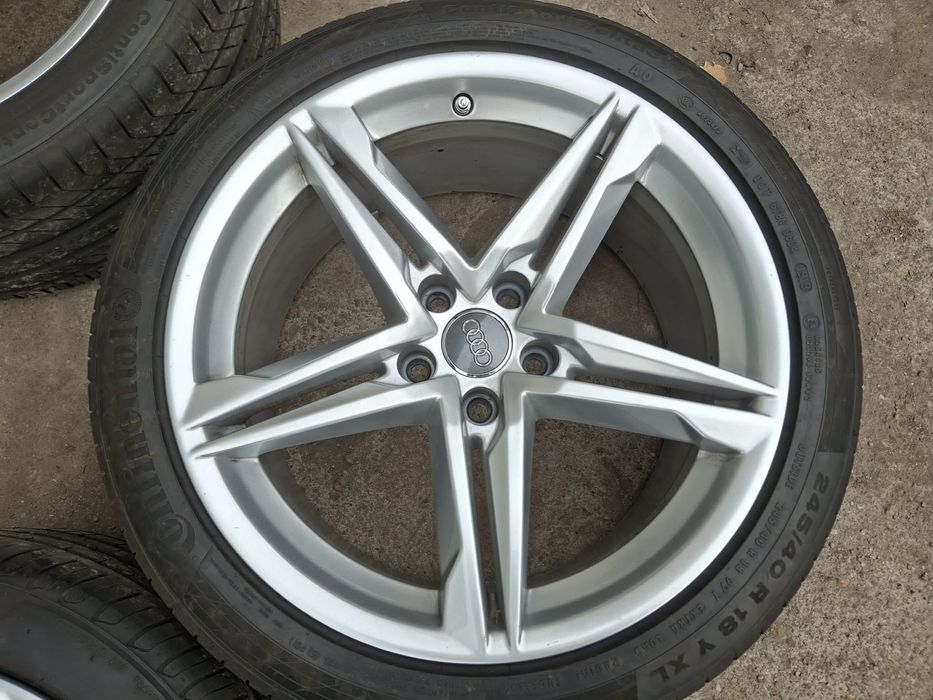 Перфектни джанти 5х112 18 8.5j et29 с много добри гуми