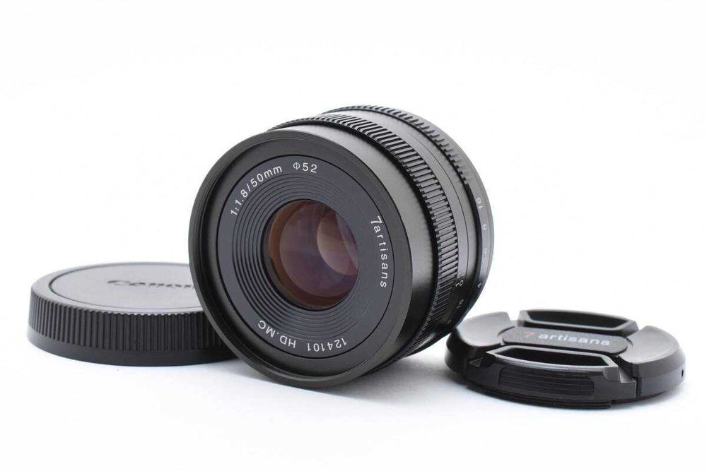 Обектив 7artisans 50mm f/1.8 - EOS M