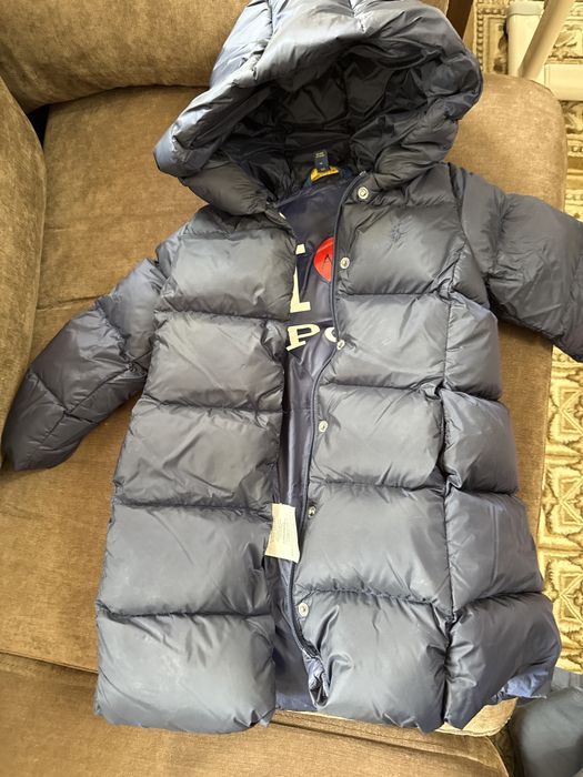 Пуховик детский Polo Ralph Lauren , рост 115