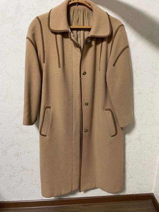 Шерстяное пальто Camel