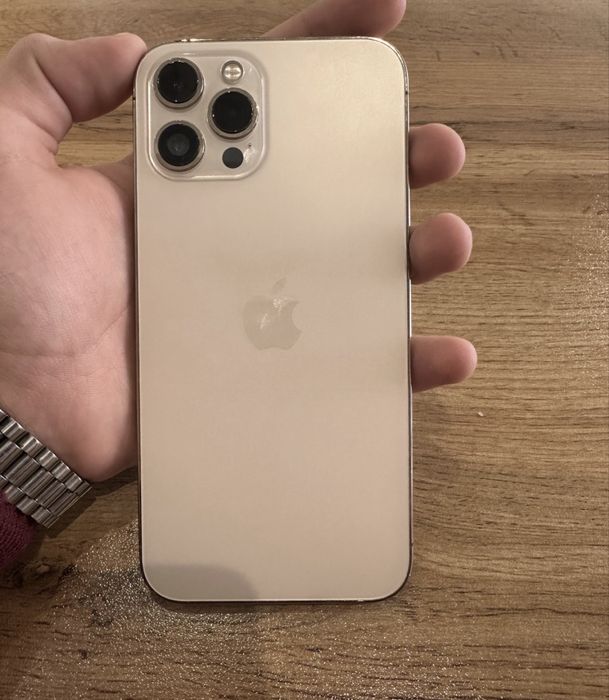Iphone 12 pro 128gb 86yomkis rangi gold fece tru bor tel ochilmagan