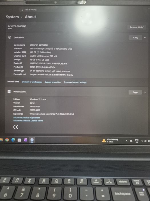 Laptop Lenovo nou