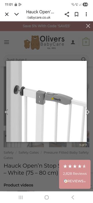 Vând 2 porți siguranta scari