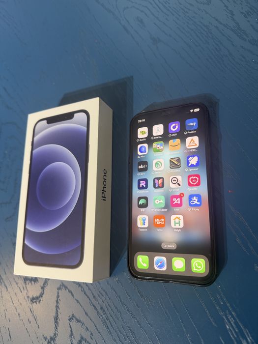Iphone 12 black 128 Gb айфон 12 apple