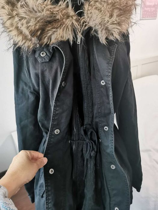 Дамско яке тип парка Pepe Jeans