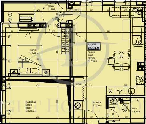 Реф. 2959 Двустаен Остромила