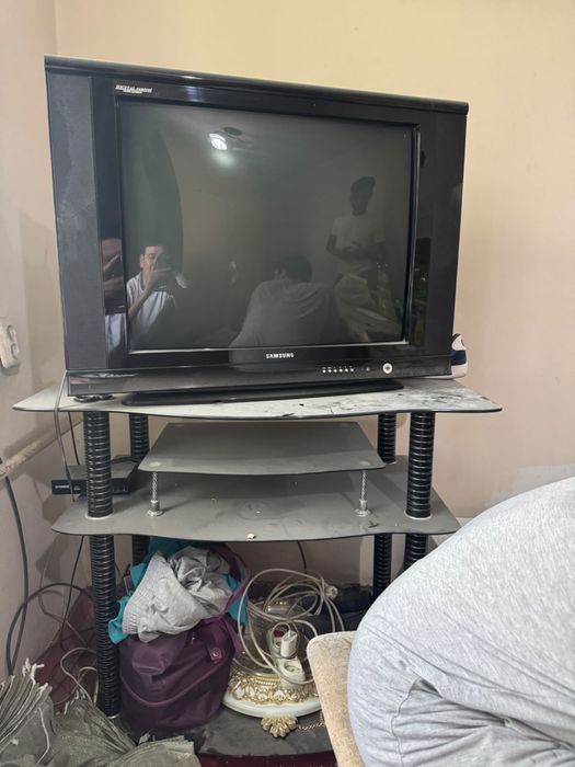 Телевизор приставкасымен