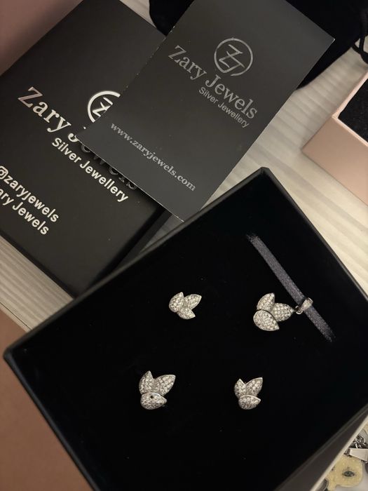 бижута- Bran&Co; SXY jewellery, сребърен комплект