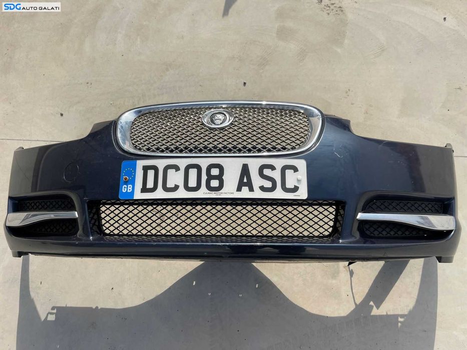 Bara Spoiler Fata Completa cu Grila Emblema Grile Jaguar XF 2008 - 2011 Cod 8X23-17C831 [Z0111]