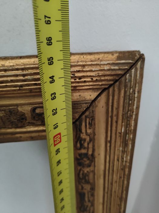 Ramă tablou veche aurie