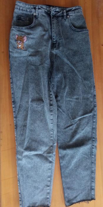 Дънки 26 размер . Графит цвят .