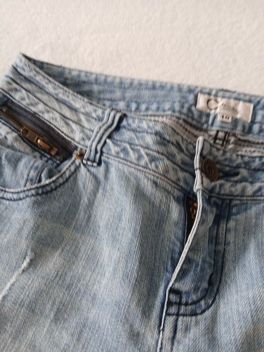 Модни дънки слим 40