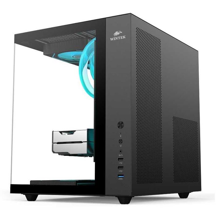 Корпус Wintek Cube Pro V909-B TG, ATX