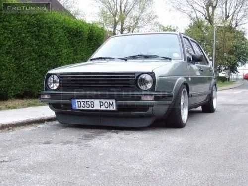 Спойлер VW Golf 2 Предна броня Тънка Голям Нож Нов VW Golf 2