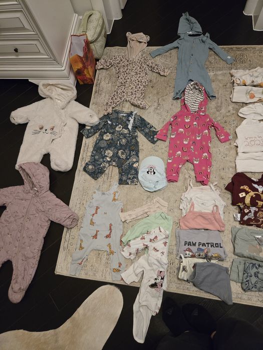 Lot haine Bebe marimea 68 HM Next Zara
