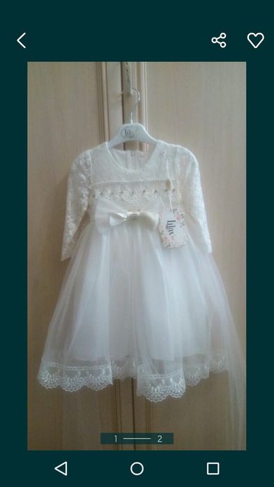 Нарядное, красивое платье