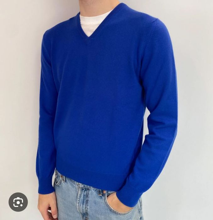 Пуловер кашемир от бренда Марк&Спенсер, размер от 46 до 48