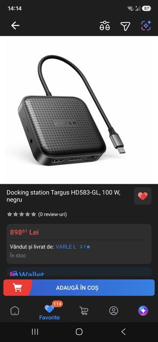 Hub hyper internet usb-c hdmi