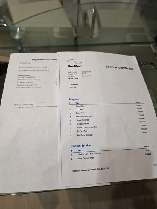 Автоматичен ResMed AirSense11 апарат сънна апнея  комплект