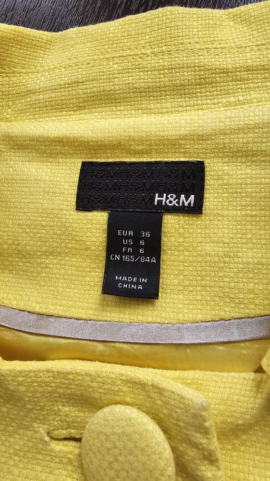 Sacou H&M galben