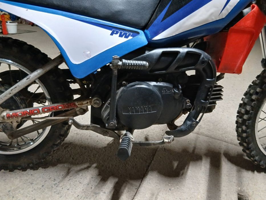 Ямаха PW80 и Бабета