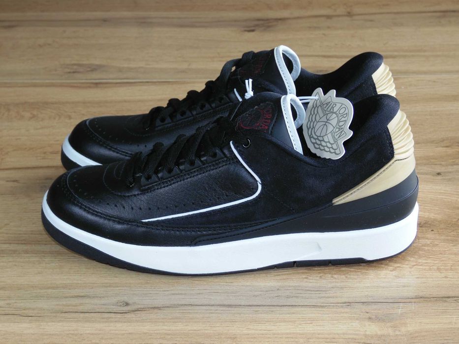 Нови! AIR Jordan 2 Retro Low Black/Varsity Red - 42 номер Оригинални!