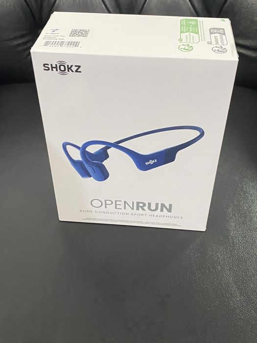 Casti Shokz OpenRun / Bone Conduction Sport Headphones