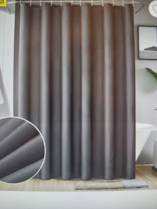 Perdea de duș din material cu uscare rapida. 180x200.