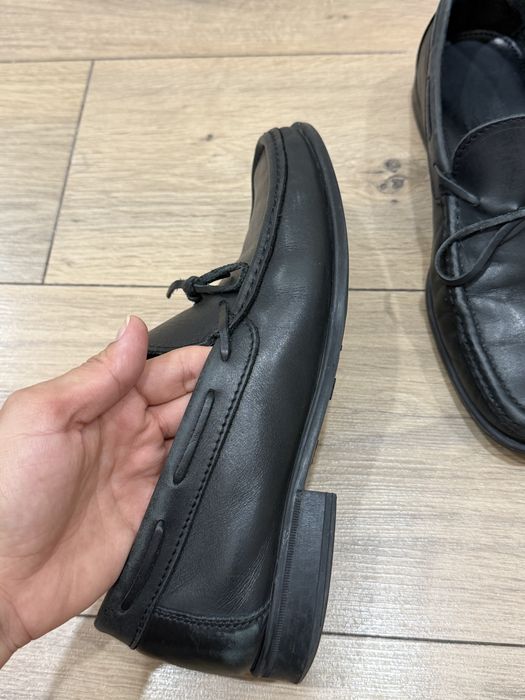 Кожаные лоферы мужские