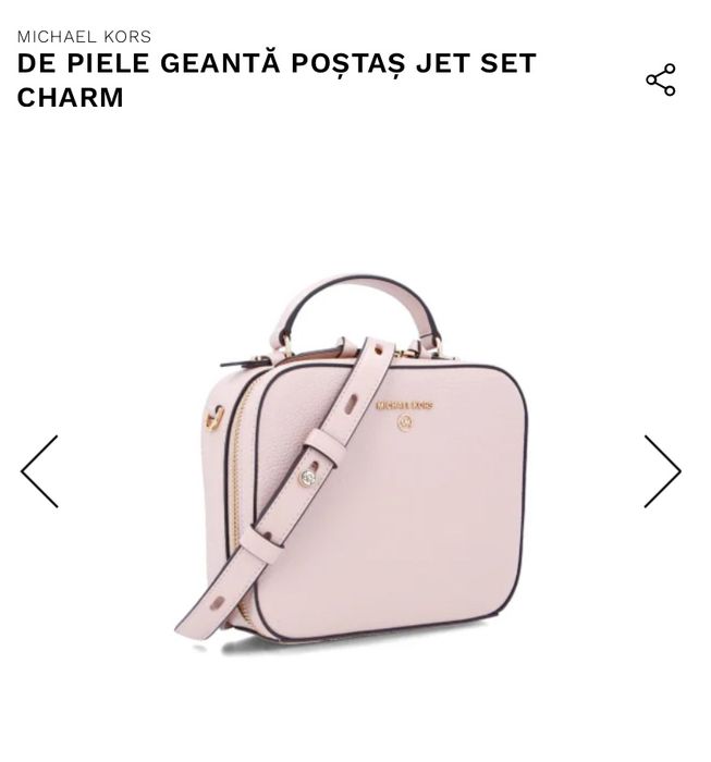 Geanta Michael Kors roz pudra