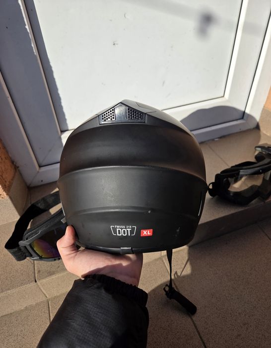 Set mănuși, ochelari  Casca moto/enduro/motocross/mtb/trotineta