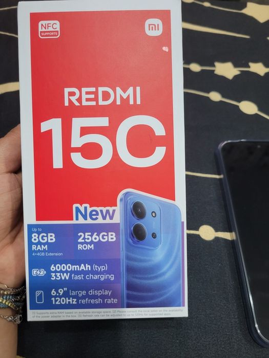 Vând redmi 15 c nou