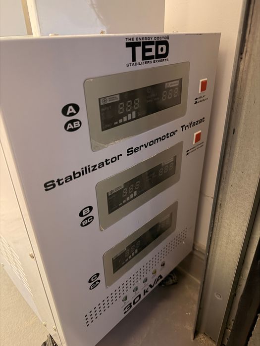 Stabilizator Trifazic TED 30KV