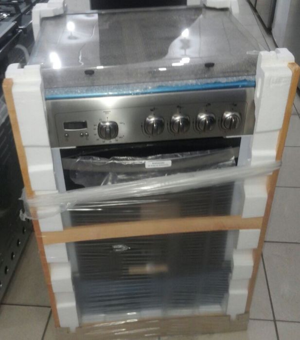 Газовая плита от компании GEFEST.  Цвет (стальной жемчуг)