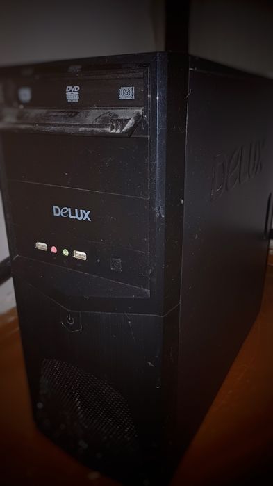 Компьютер(BENQ)+системный блок(DELUX)+колонка(LENRUE)